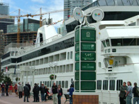 Cruise ship at Canada place