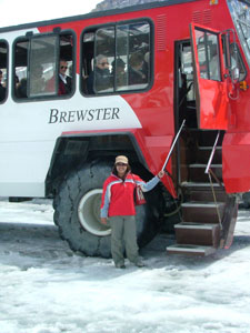 Nadia and by the ice coach