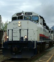 Rocky Mountaineer engine