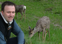 Me with some Mule deer