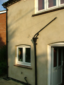 Back with first coat