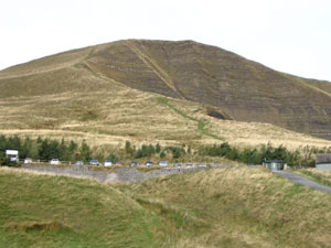 Mam Tor in the Peak District 