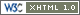 Valid XHTML 1.0 Transitional
