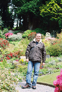 Me outside Ballindalloch Castle