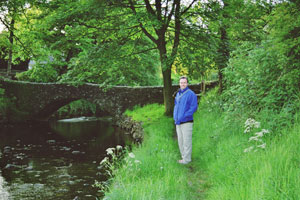 The bridge over Clapham Beck