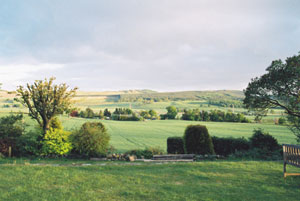 View from our B&B in Kinross