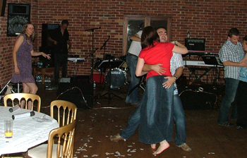 Simon getting his own back. Get a room next time!!